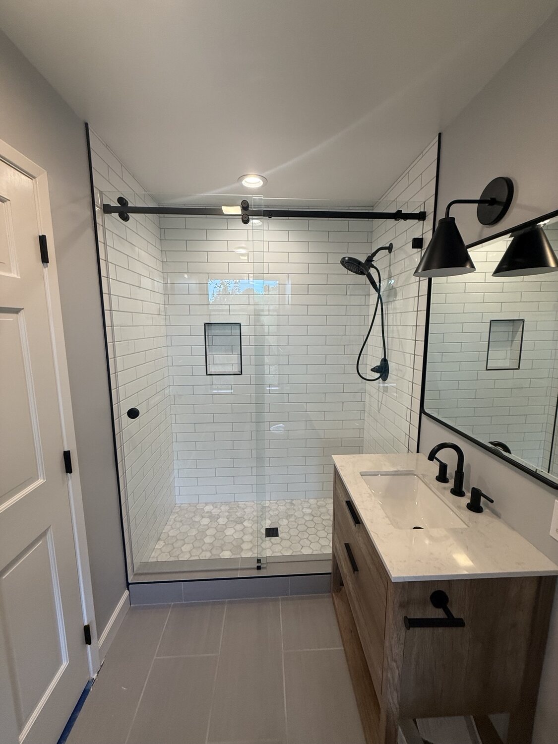 Sliding Shower by CV Glass